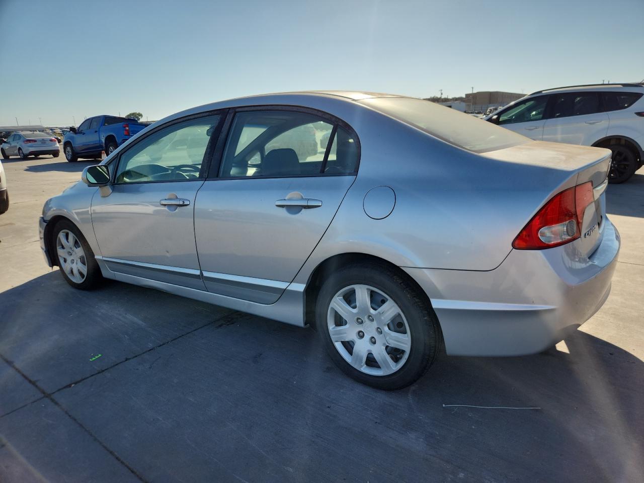 2010 Honda Civic Lx Серебряный vin: 2HGFA1F55AH325841