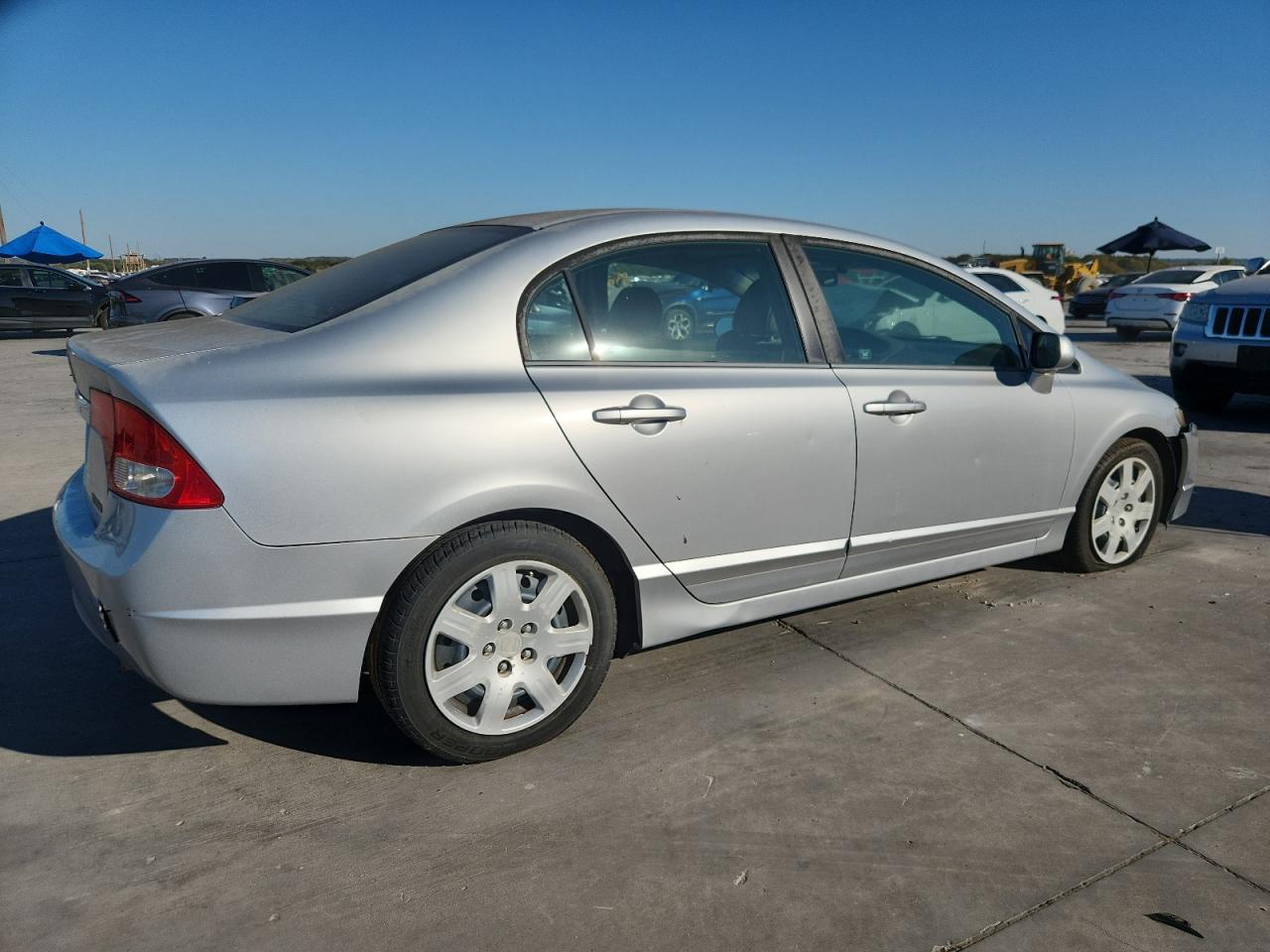 2010 Honda Civic Lx Серебряный vin: 2HGFA1F55AH325841