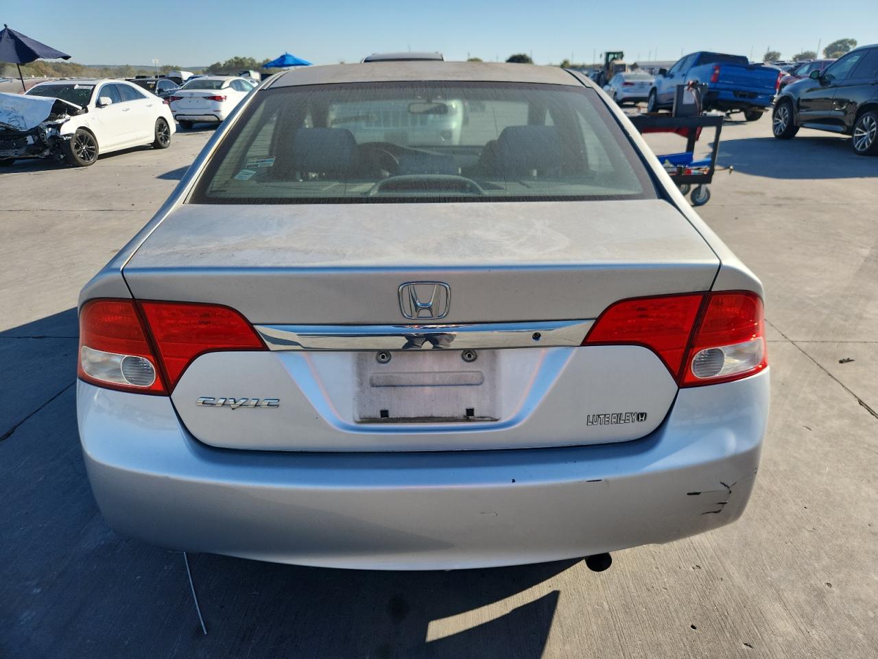 2010 Honda Civic Lx Серебряный vin: 2HGFA1F55AH325841