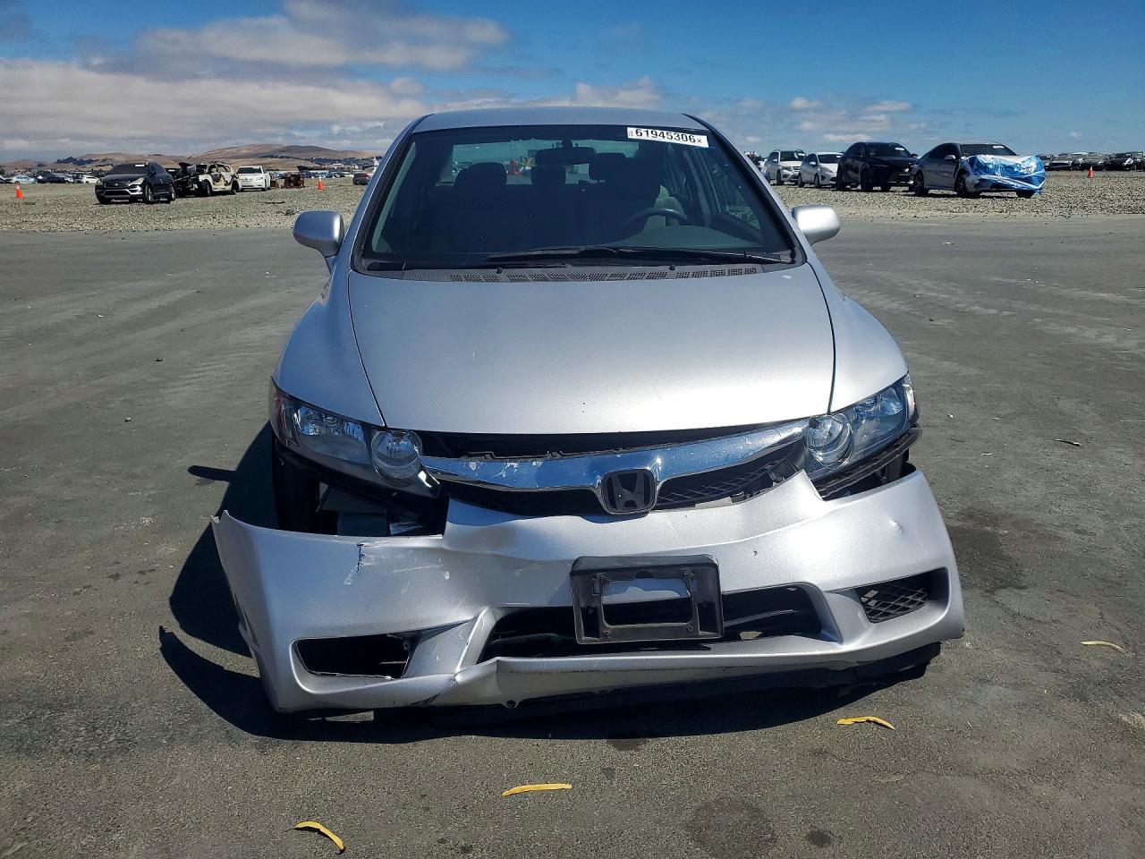 2010 Honda Civic Lx Серебряный vin: 2HGFA1F55AH501318