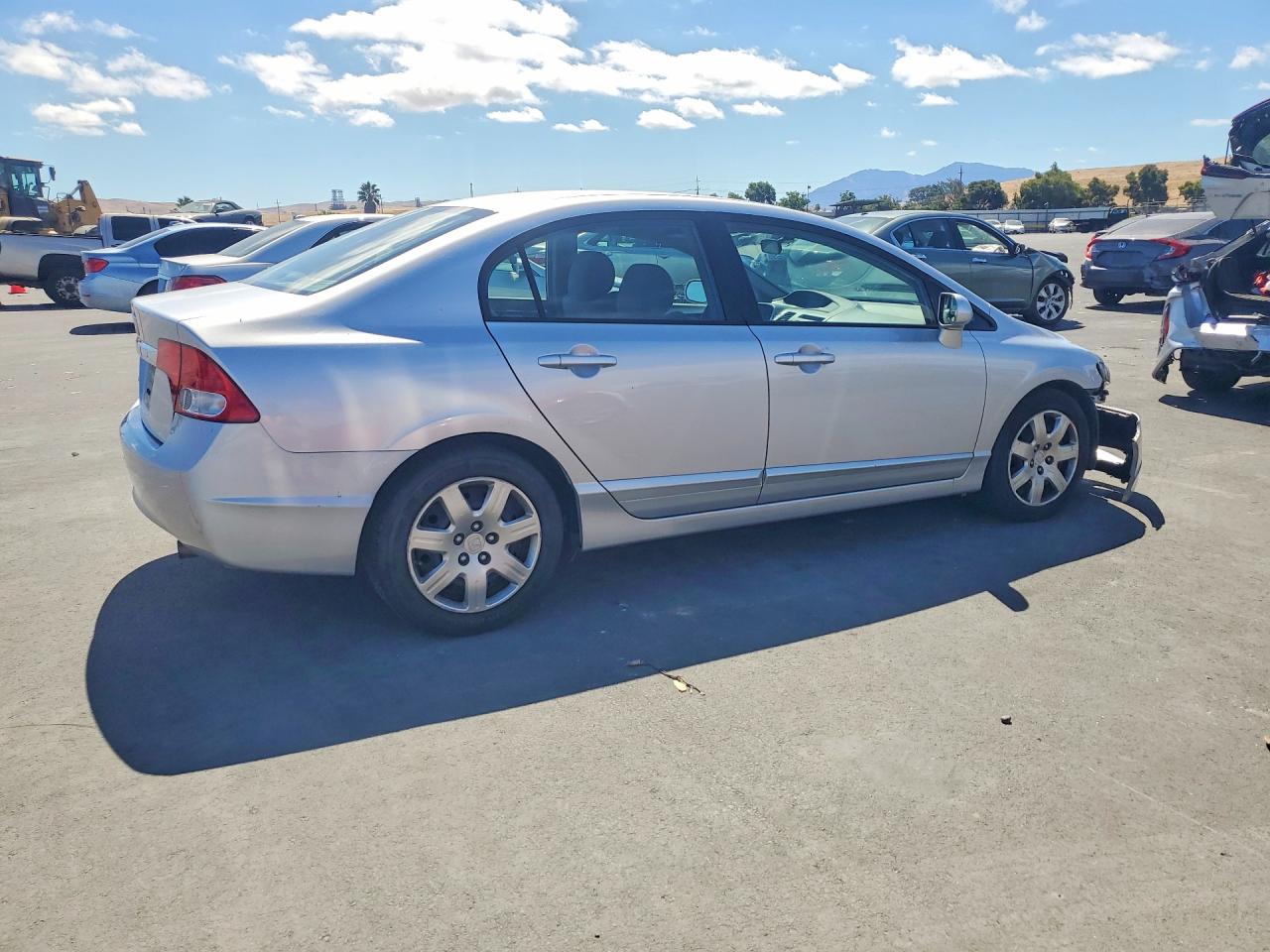 2010 Honda Civic Lx Серебряный vin: 2HGFA1F55AH501318