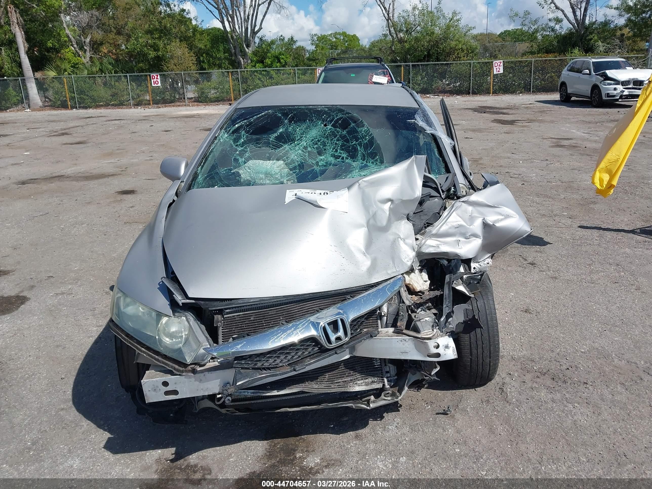 2010 Honda Civic Lx Silver vin: 2HGFA1F55AH515221