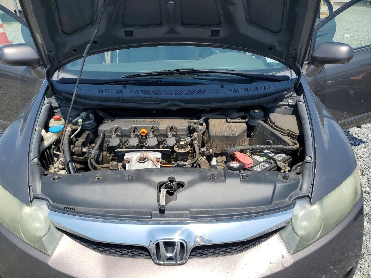 2010 Honda Civic Lx Gray vin: 2HGFA1F55AH529006