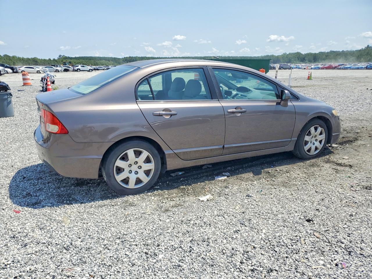 2010 Honda Civic Lx Gray vin: 2HGFA1F55AH529006