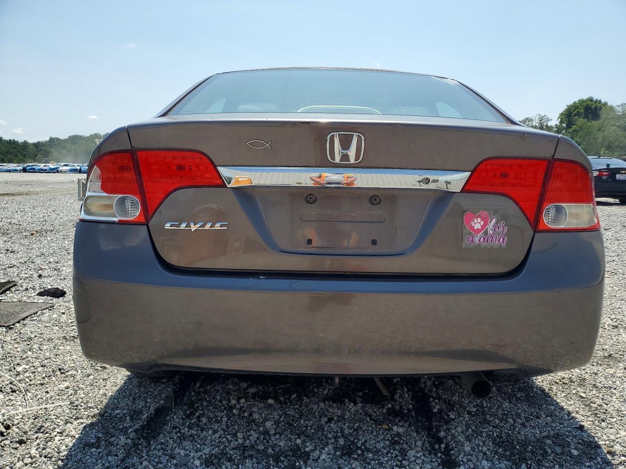 2010 Honda Civic Lx Gray vin: 2HGFA1F55AH529006