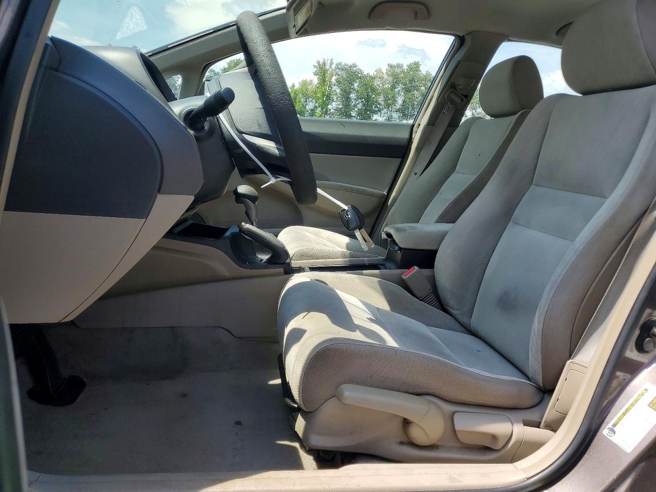 2010 Honda Civic Lx Gray vin: 2HGFA1F55AH529006