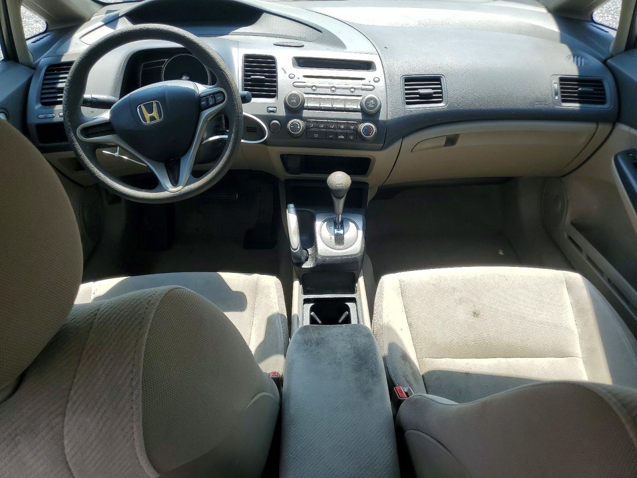 2010 Honda Civic Lx Gray vin: 2HGFA1F55AH529006