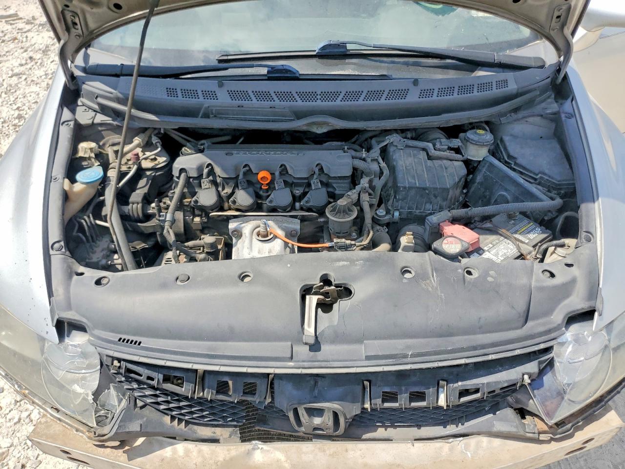 2010 Honda Civic Lx Silver vin: 2HGFA1F55AH533864