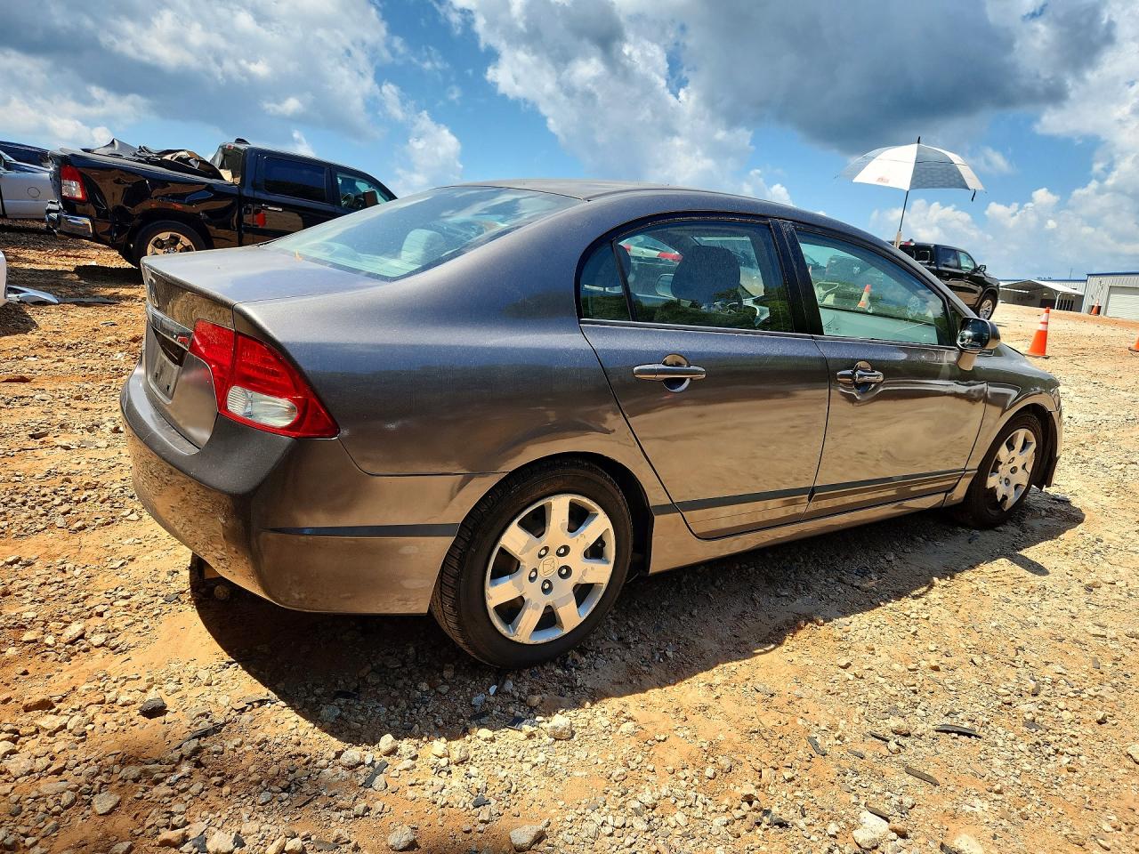 2010 Honda Civic Серебряный vin: 2HGFA1F55AH547702