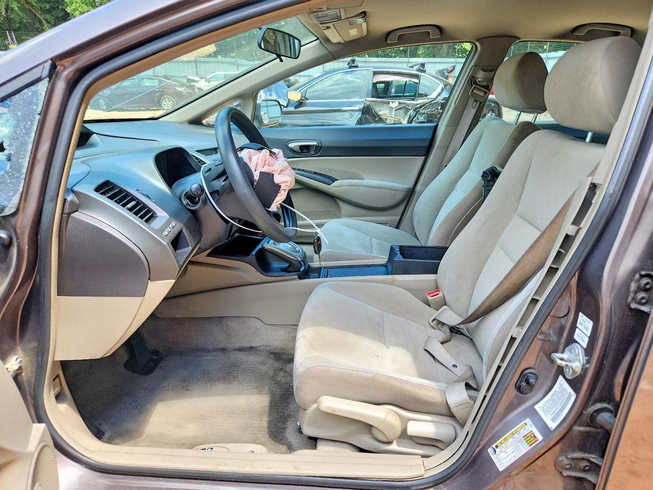 2010 Honda Civic Серебряный vin: 2HGFA1F55AH547702