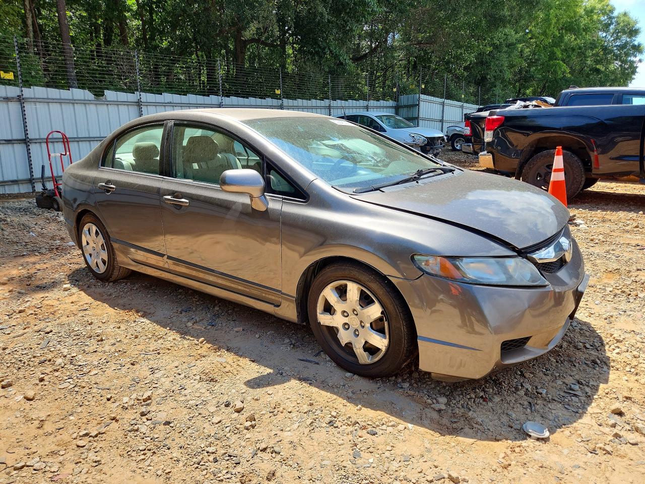 2010 Honda Civic Серебряный vin: 2HGFA1F55AH547702