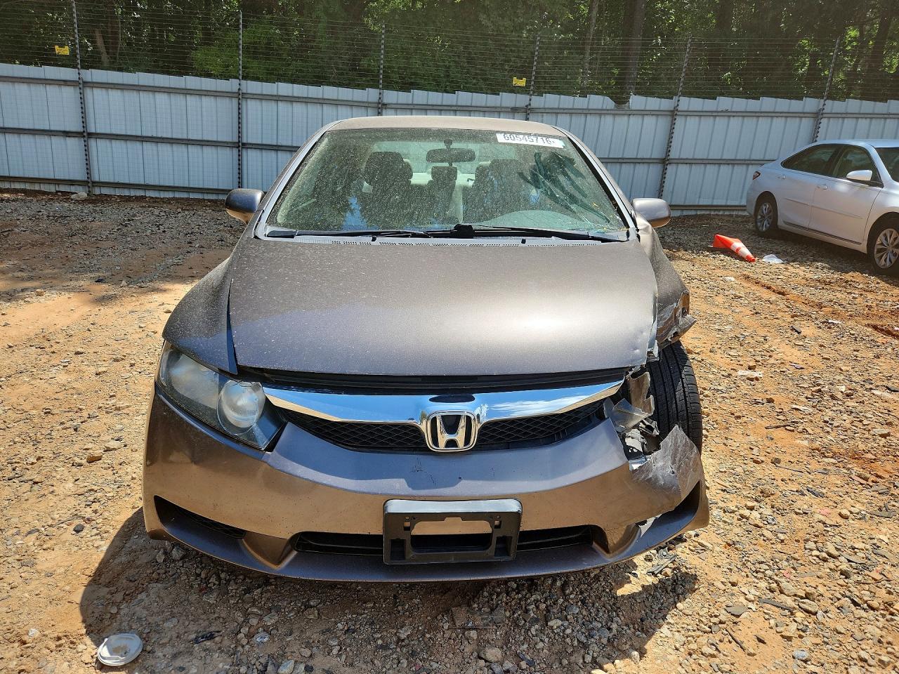 2010 Honda Civic Серебряный vin: 2HGFA1F55AH547702