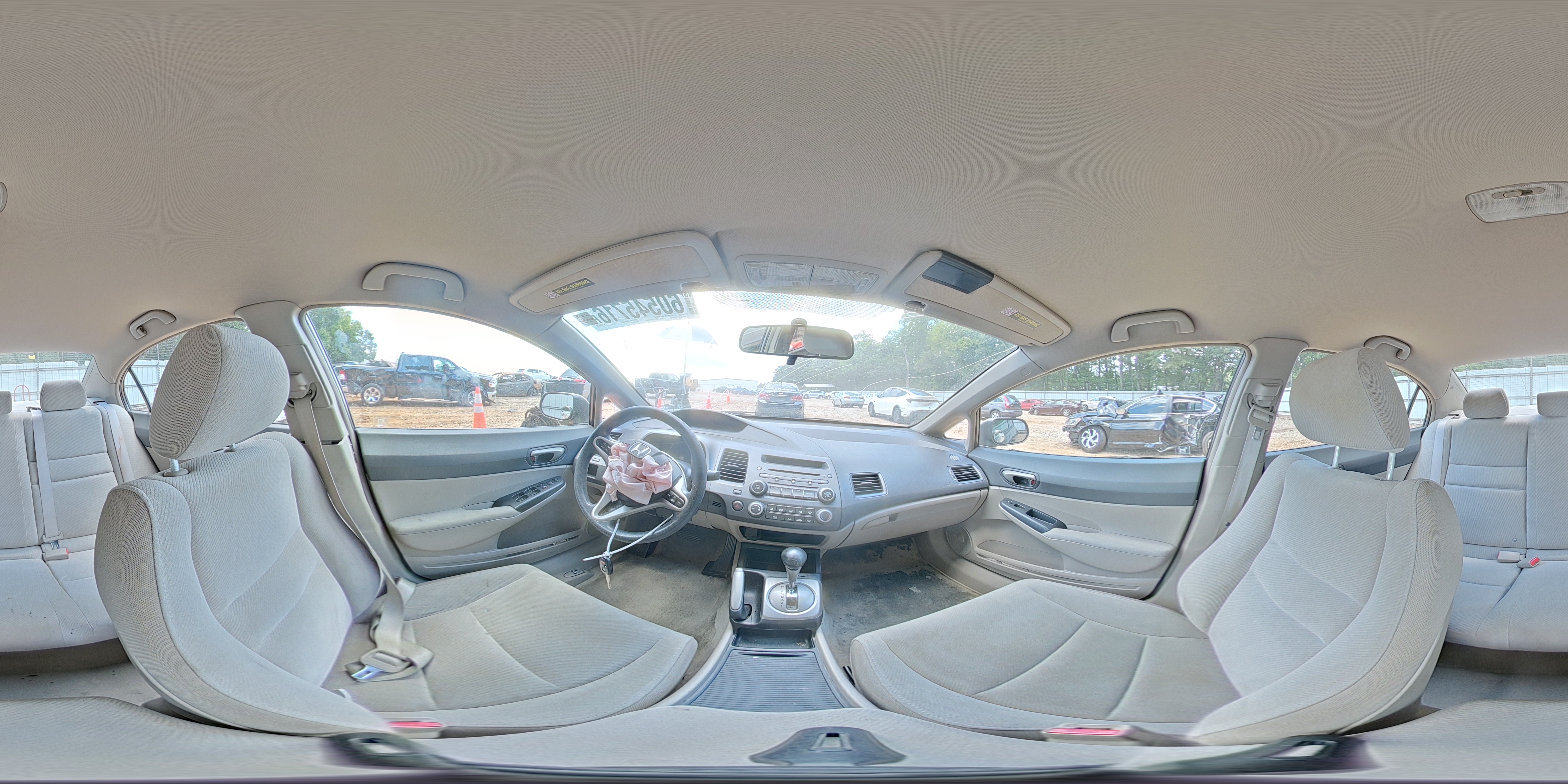 2010 Honda Civic Серебряный vin: 2HGFA1F55AH547702