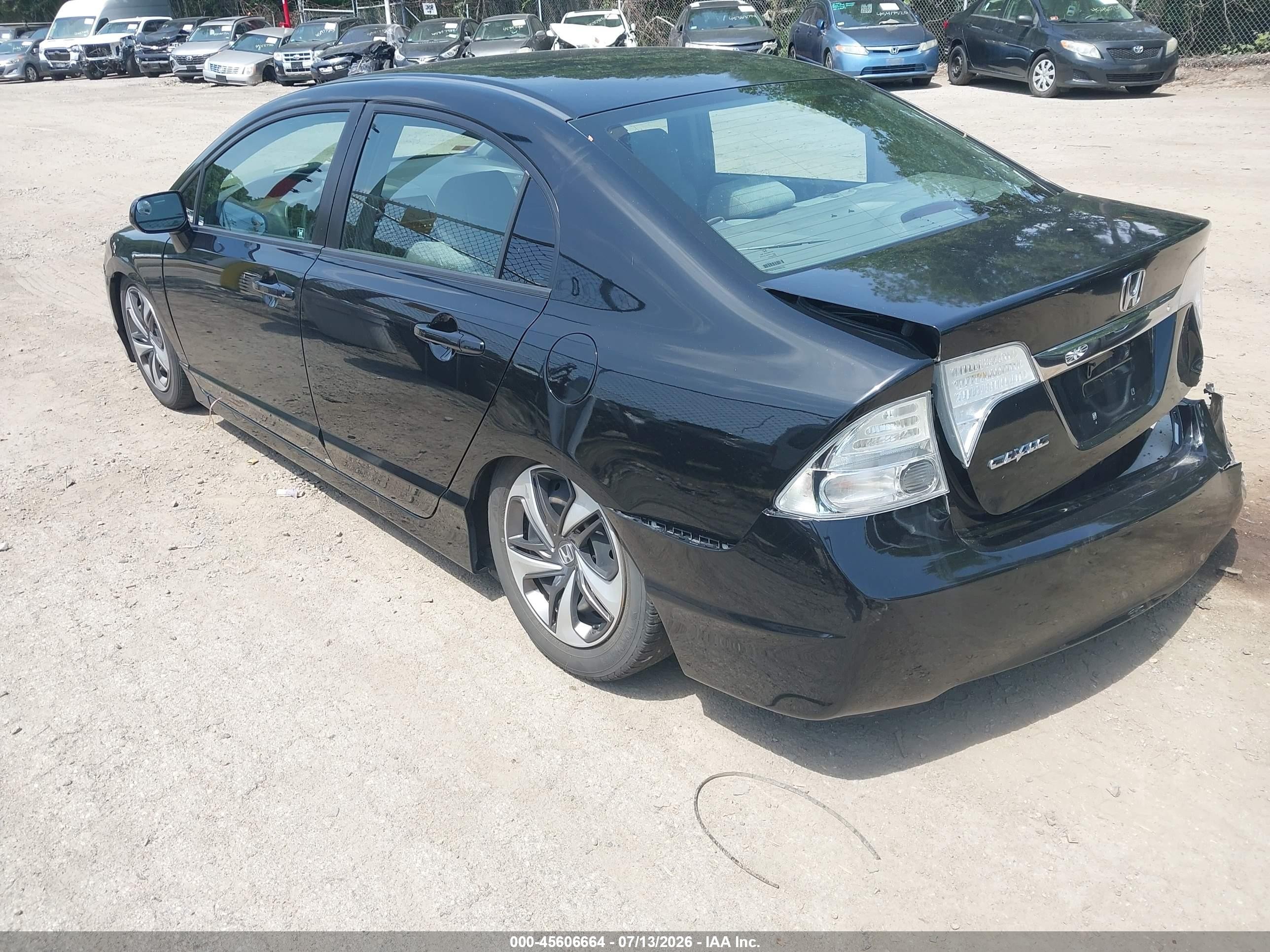 2010 Honda Civic Lx Black vin: 2HGFA1F55AH556917