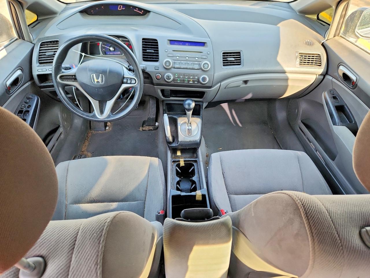 2010 Honda Civic Lx Gray vin: 2HGFA1F55AH561681