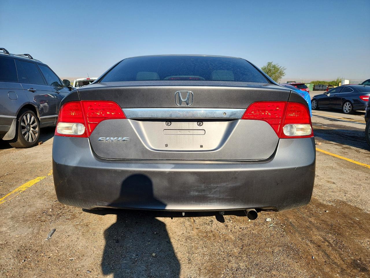 2010 Honda Civic Lx Gray vin: 2HGFA1F55AH561681