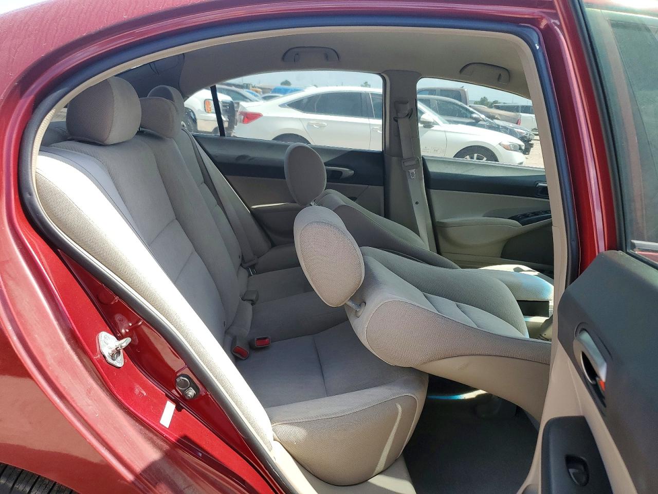 2010 Honda Civic Lx Maroon vin: 2HGFA1F55AH562510