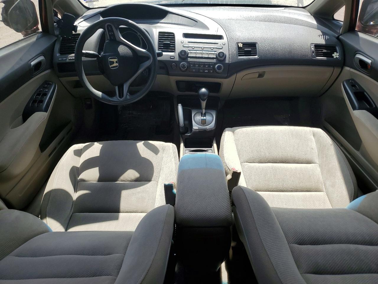 2010 Honda Civic Lx Maroon vin: 2HGFA1F55AH562510