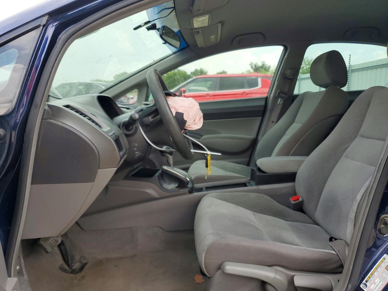 2010 Honda Civic Lx Blue vin: 2HGFA1F55AH566217