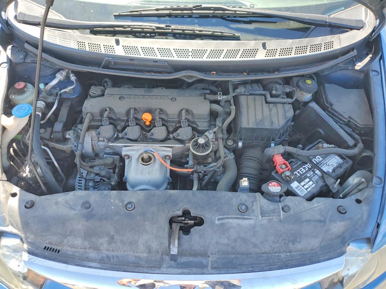 2010 Honda Civic Lx Blue vin: 2HGFA1F55AH581333