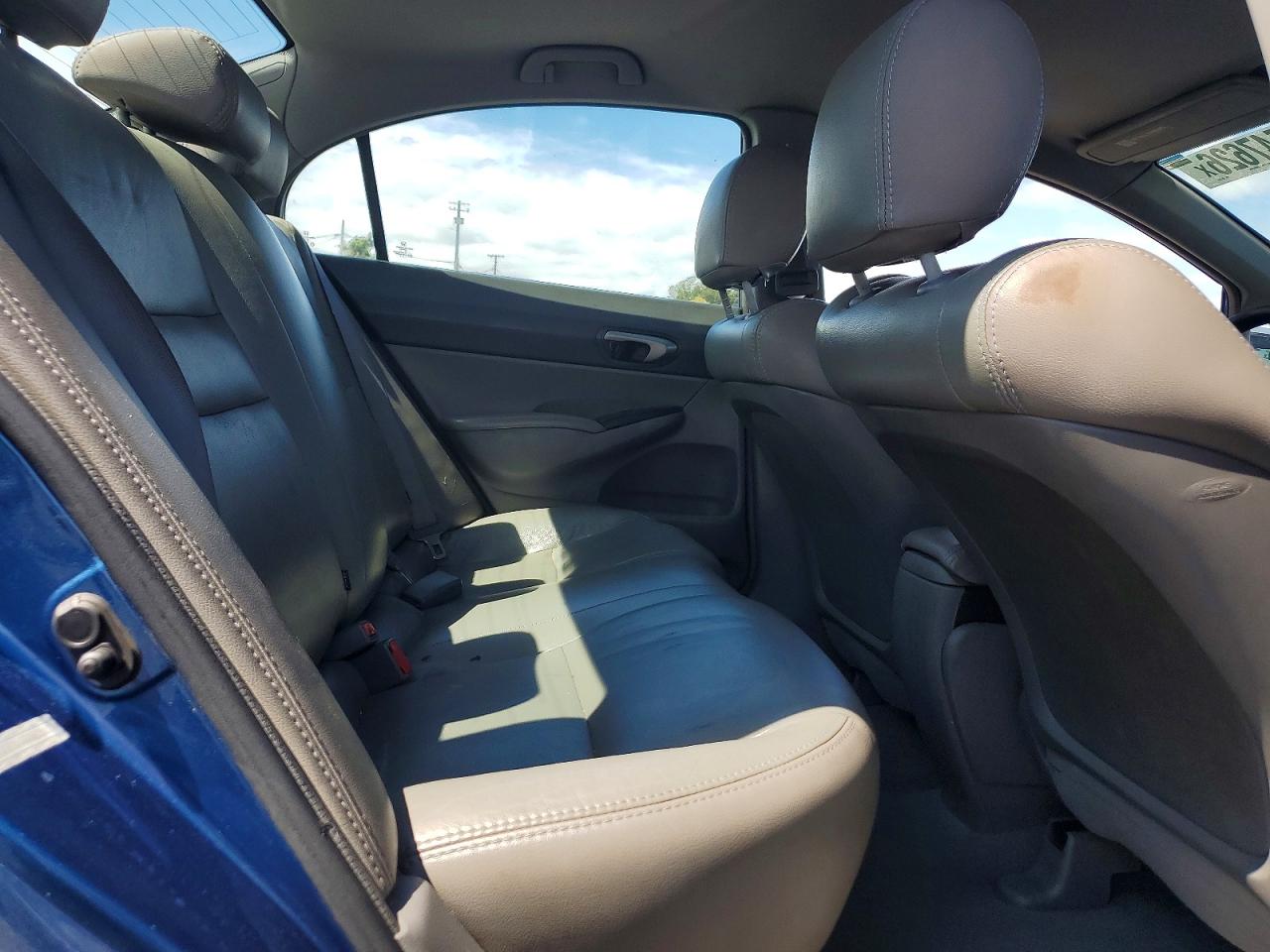 2010 Honda Civic Lx Blue vin: 2HGFA1F55AH581333