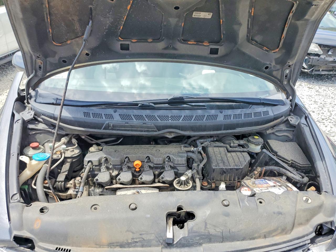 2011 Honda Civic Lx Silver vin: 2HGFA1F55BH305106