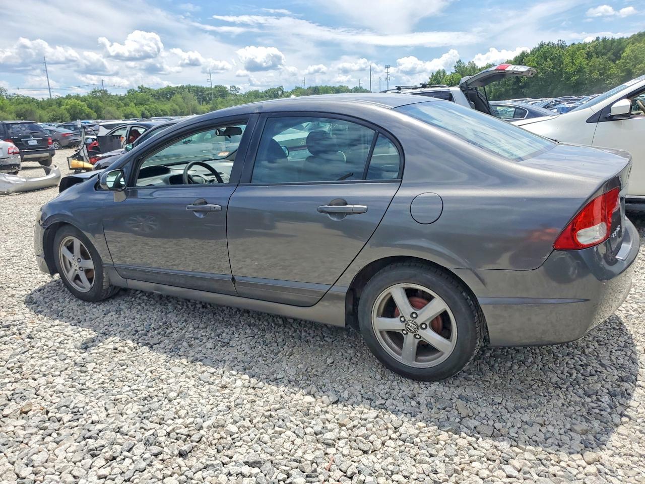 2011 Honda Civic Lx Silver vin: 2HGFA1F55BH305106