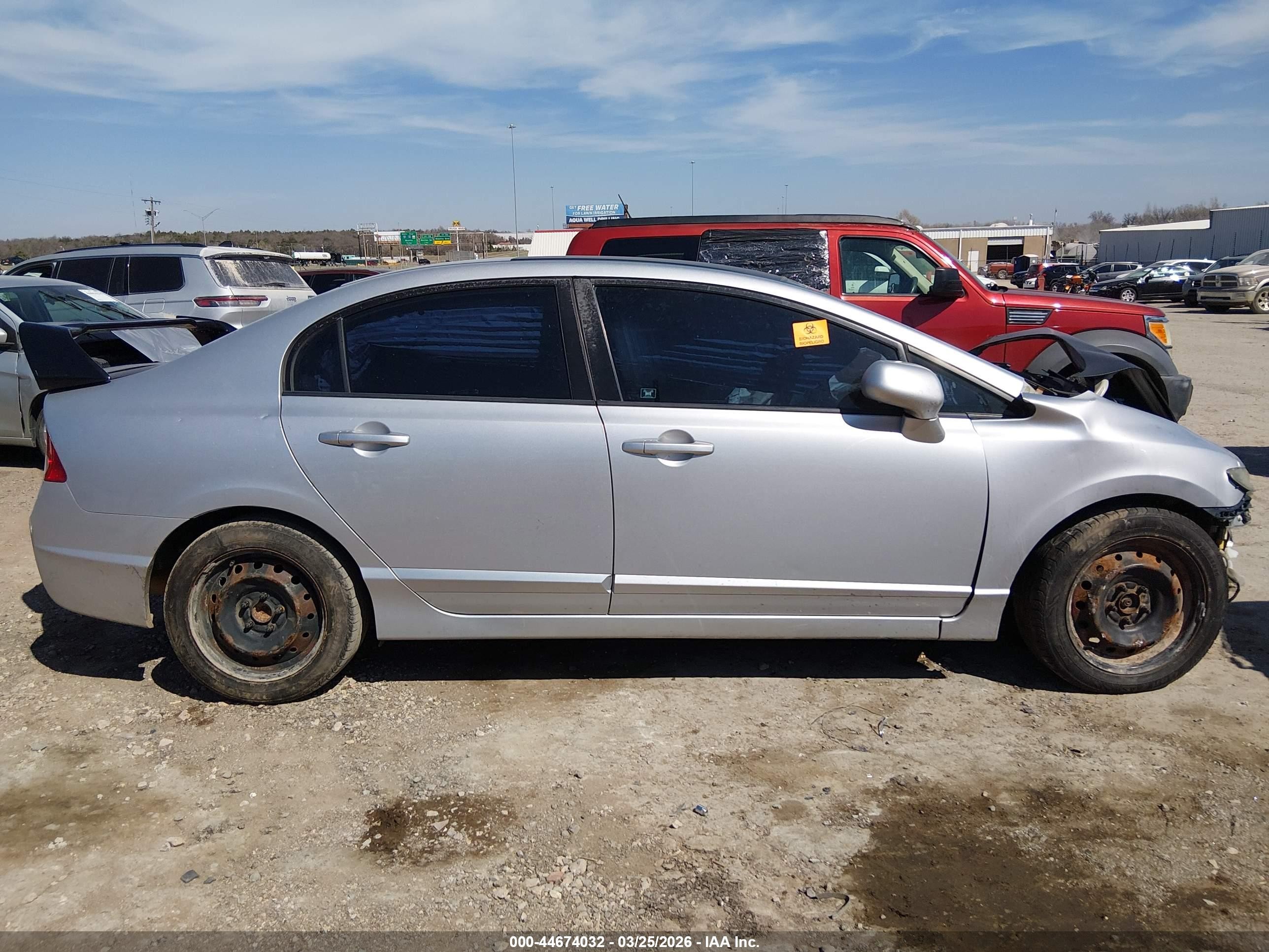 2011 Honda Civic Lx Серый vin: 2HGFA1F55BH305168