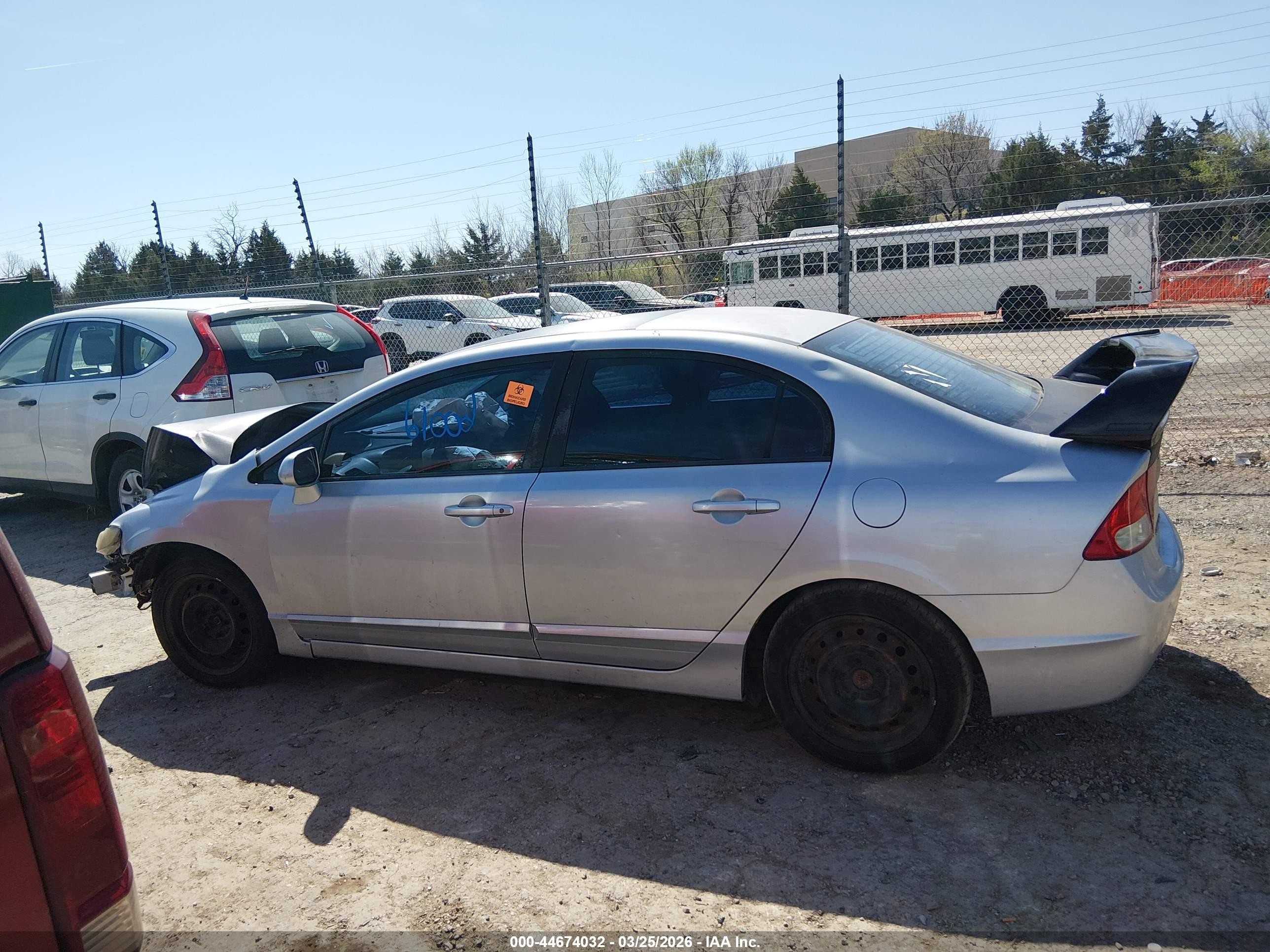 2011 Honda Civic Lx Серый vin: 2HGFA1F55BH305168