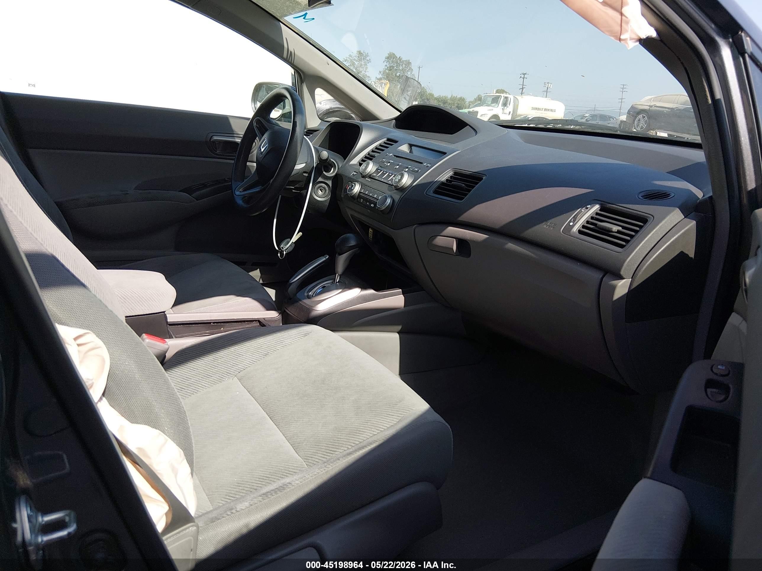 2011 Honda Civic Lx Gray vin: 2HGFA1F55BH308345