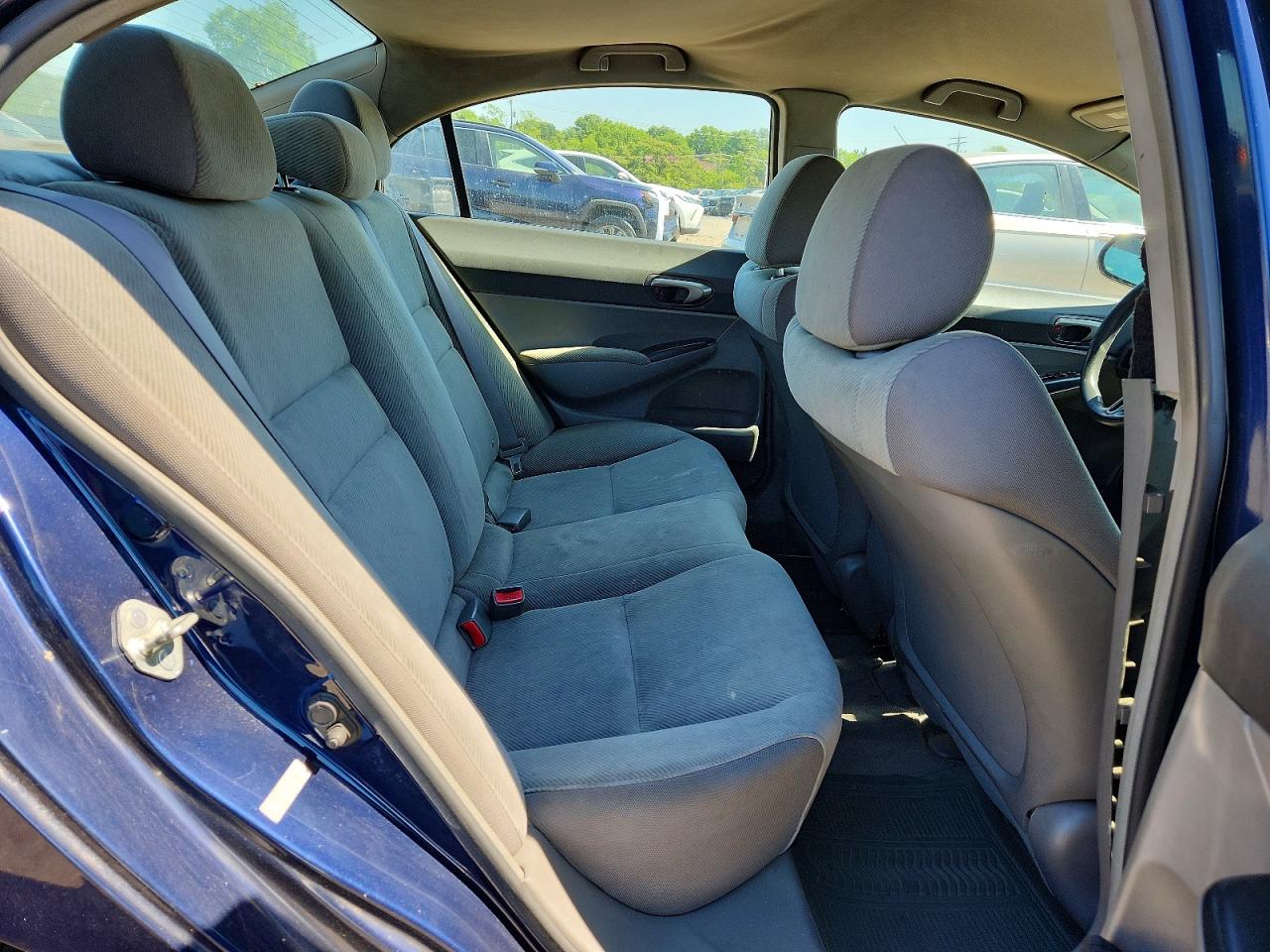 2011 Honda Civic Lx Blue vin: 2HGFA1F55BH500137