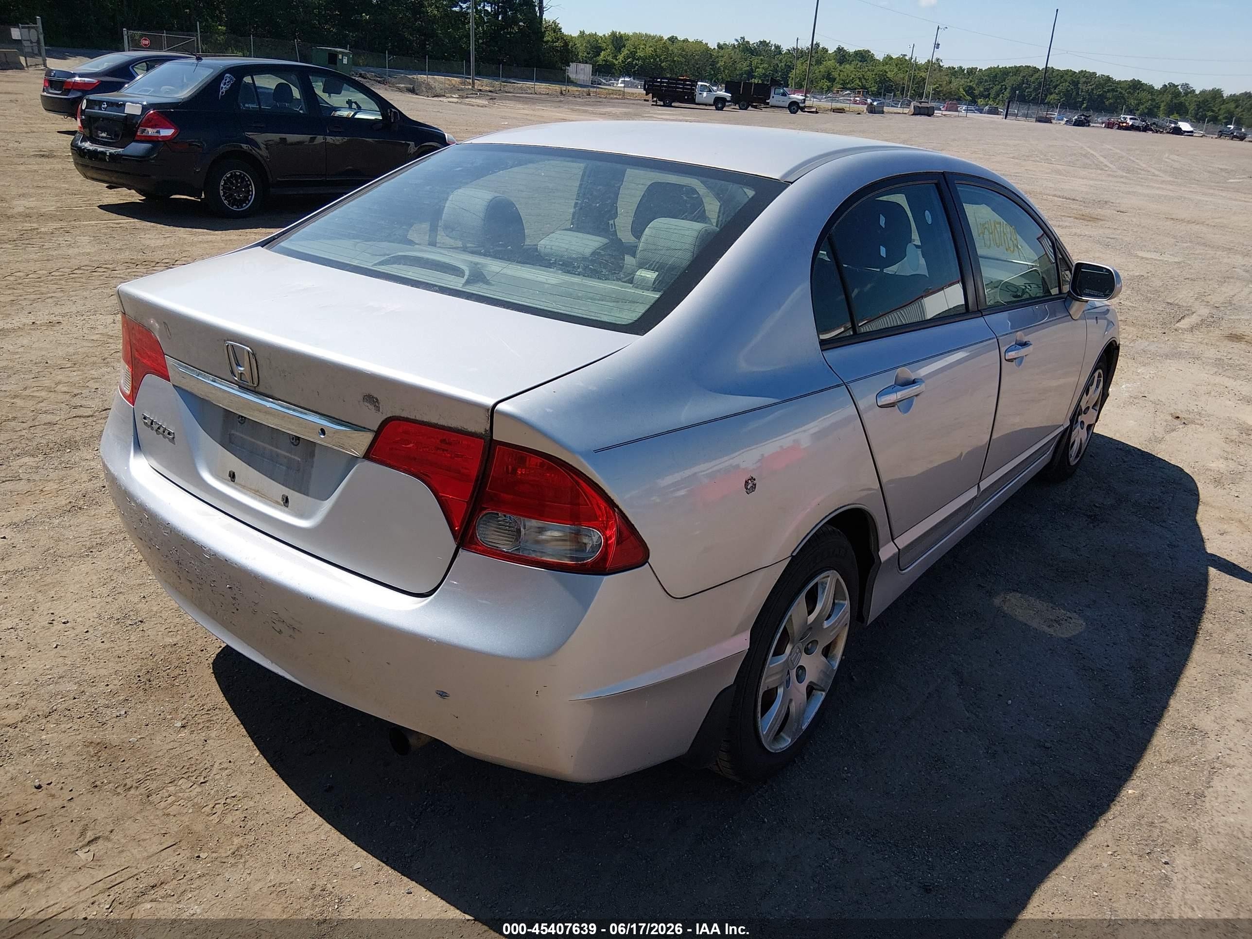 2011 Honda Civic Lx Silver vin: 2HGFA1F55BH514748