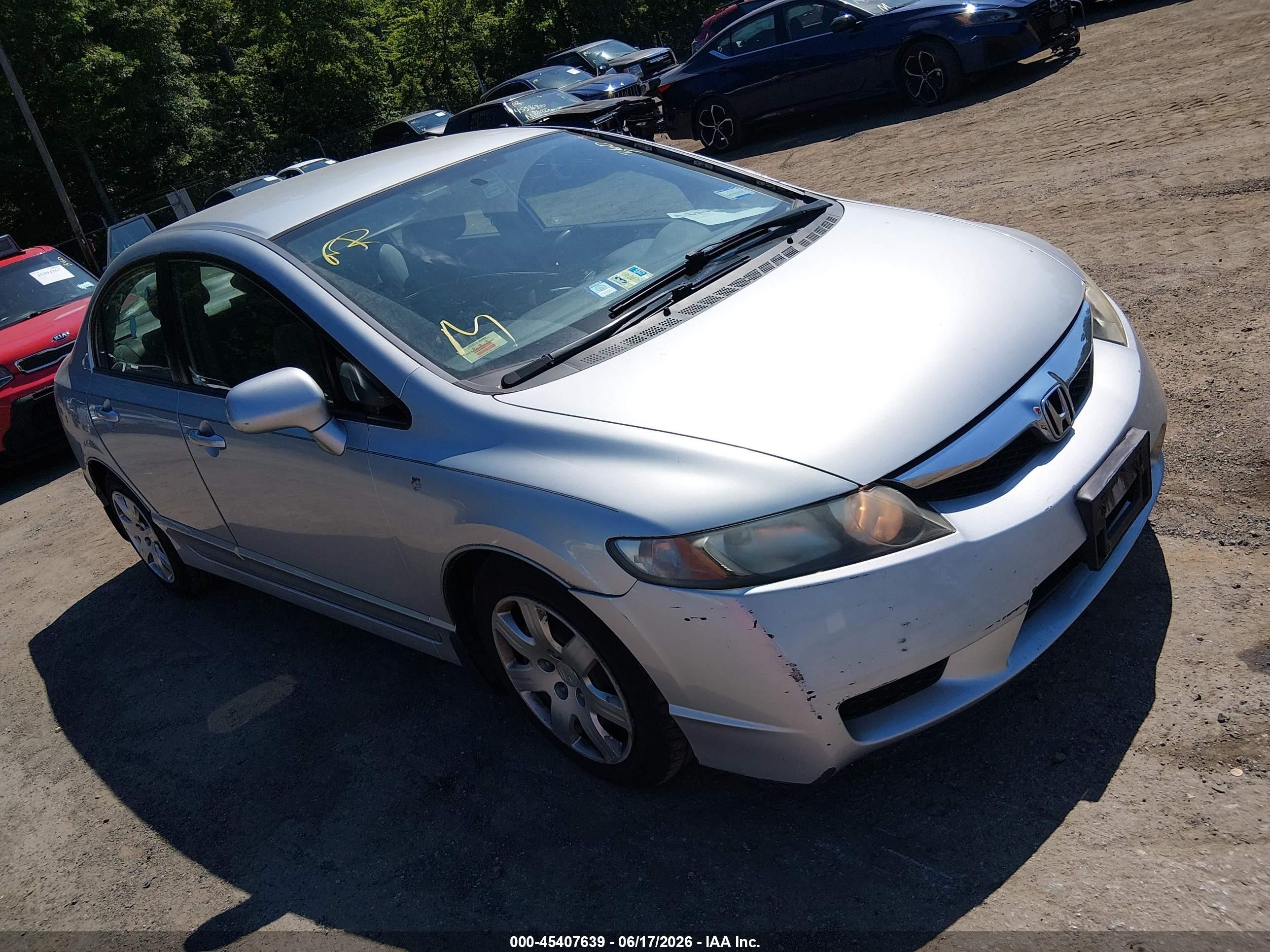 2011 Honda Civic Lx Silver vin: 2HGFA1F55BH514748