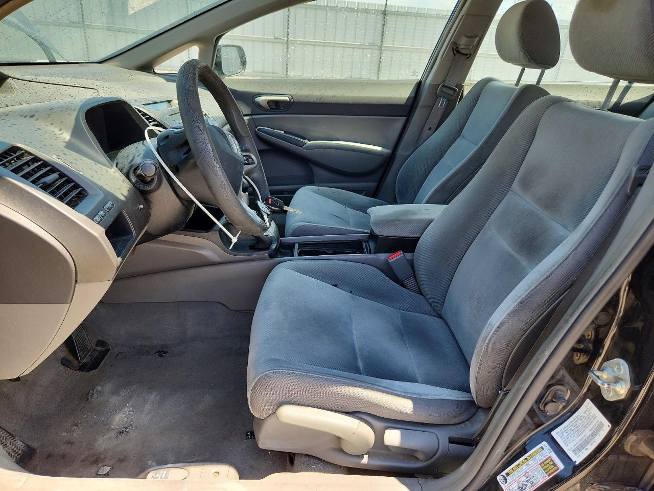 2011 Honda Civic Lx Black vin: 2HGFA1F55BH517701