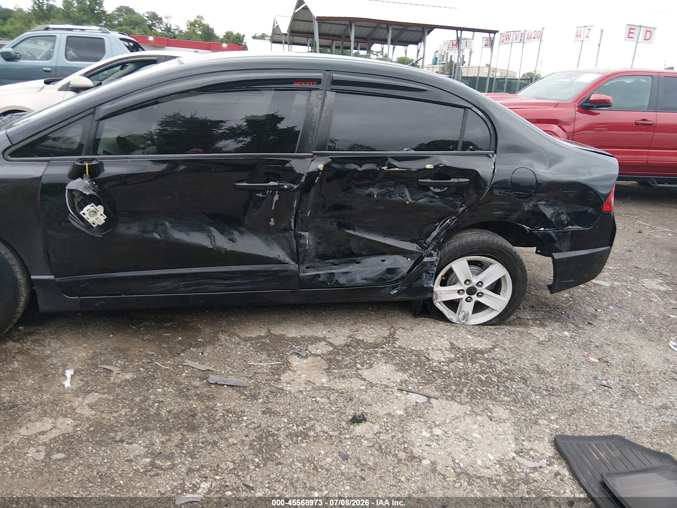 2011 Honda Civic Lx Black vin: 2HGFA1F55BH517990