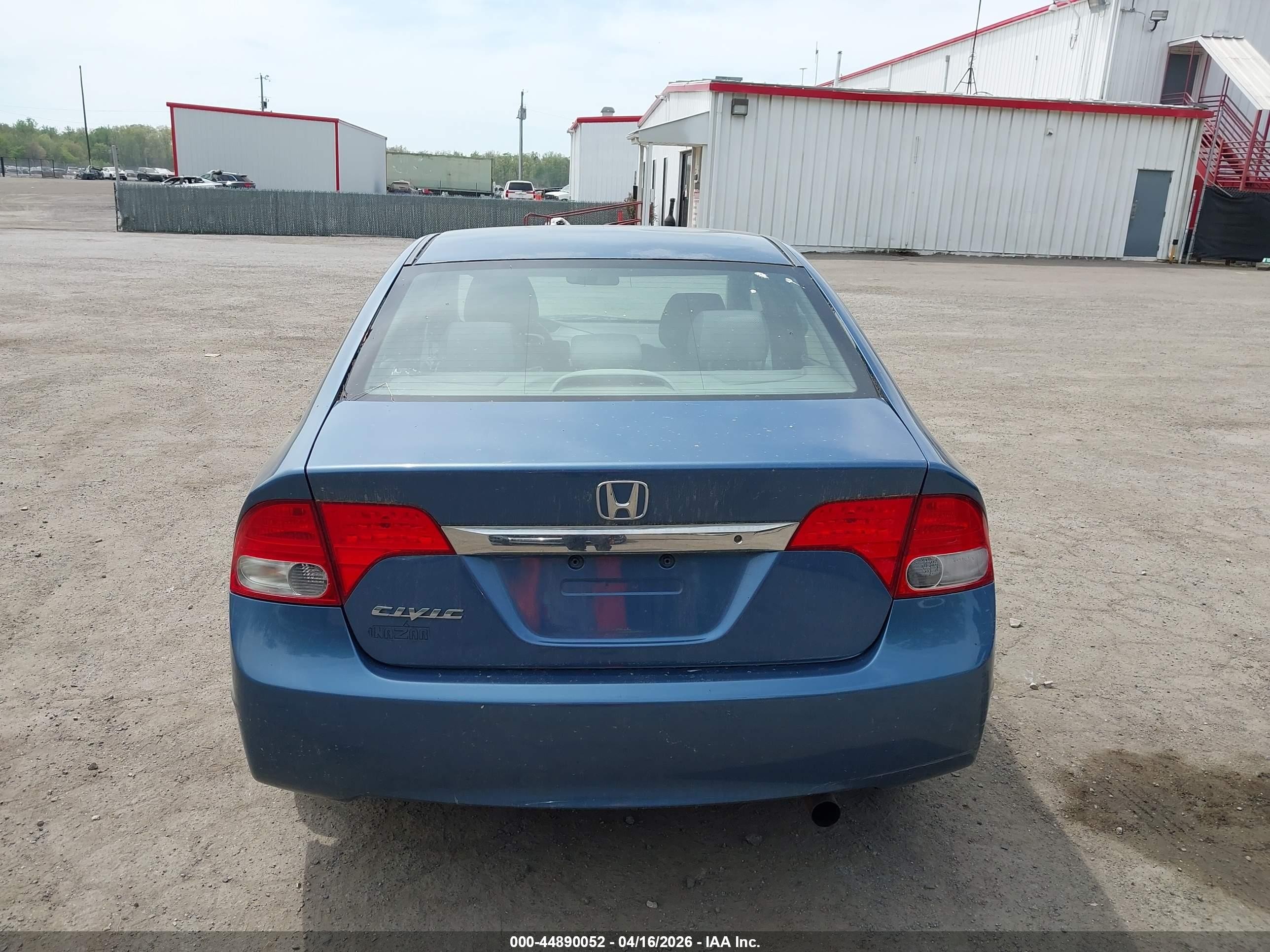 2010 Honda Civic Lx Blue vin: 2HGFA1F56AH304285