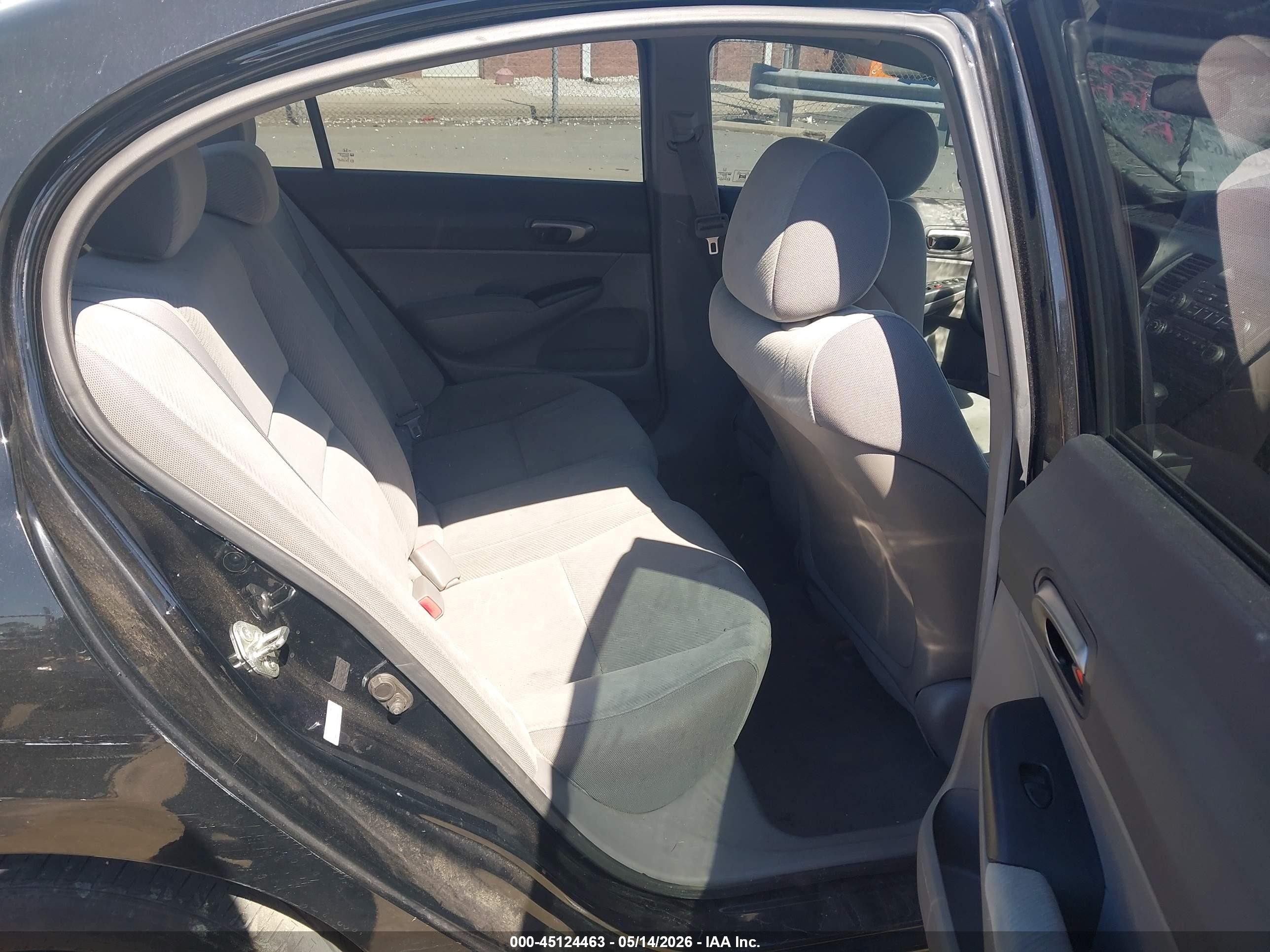 2010 Honda Civic Lx Black vin: 2HGFA1F56AH305050