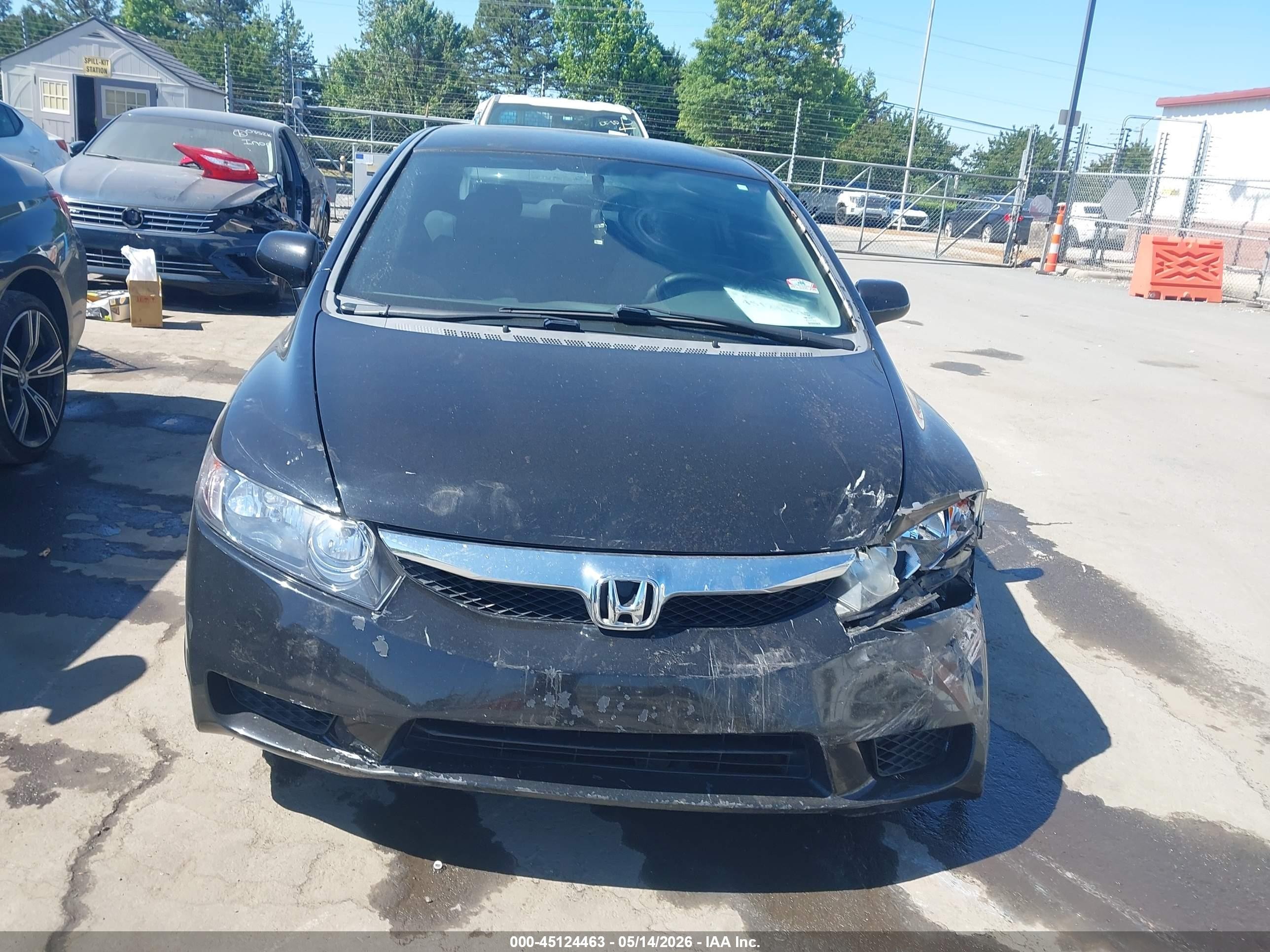 2010 Honda Civic Lx Black vin: 2HGFA1F56AH305050