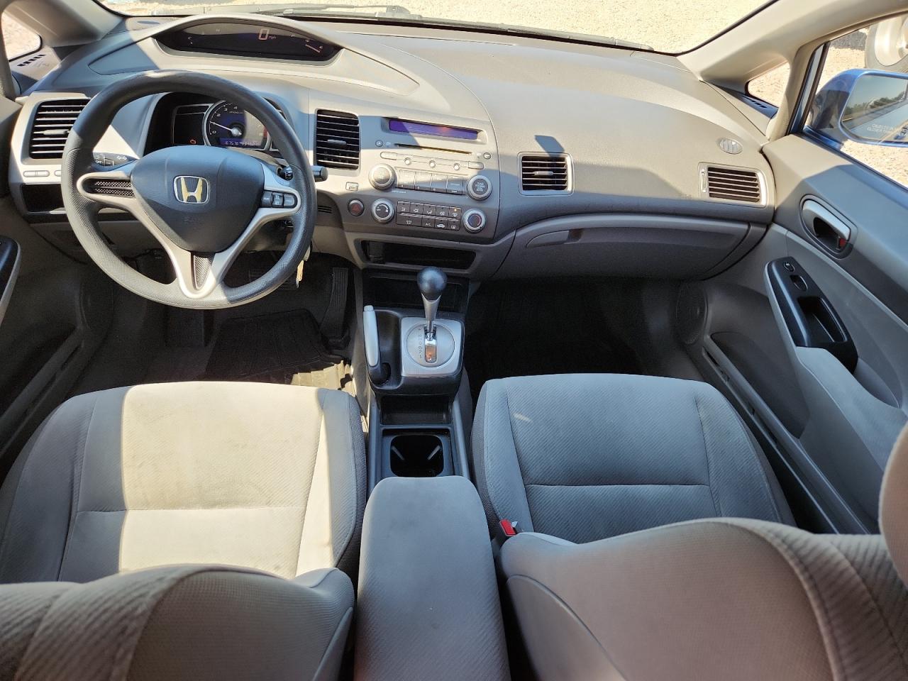 2010 Honda Civic Lx Blue vin: 2HGFA1F56AH306134