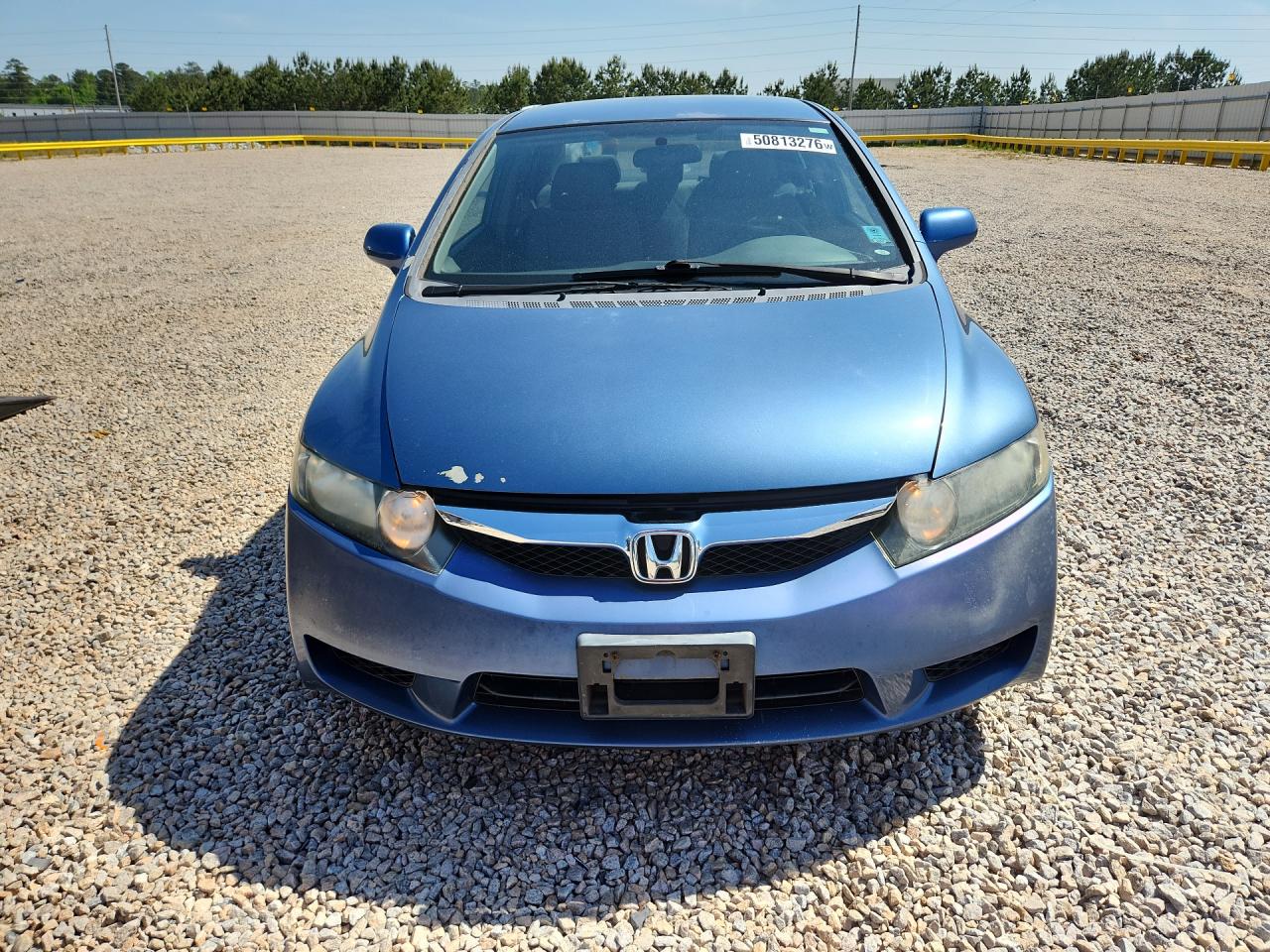 2010 Honda Civic Lx Blue vin: 2HGFA1F56AH306134