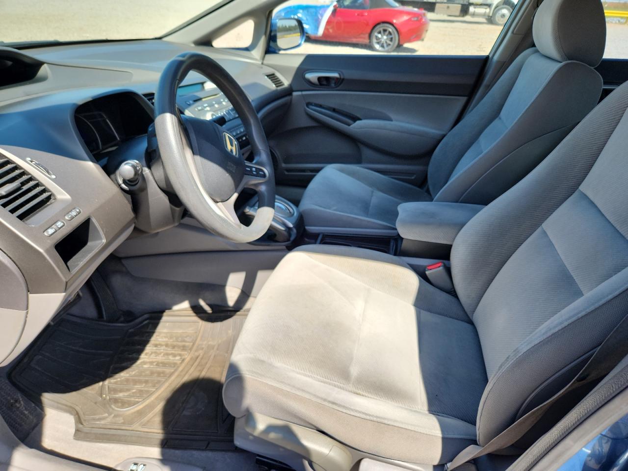 2010 Honda Civic Lx Blue vin: 2HGFA1F56AH306134