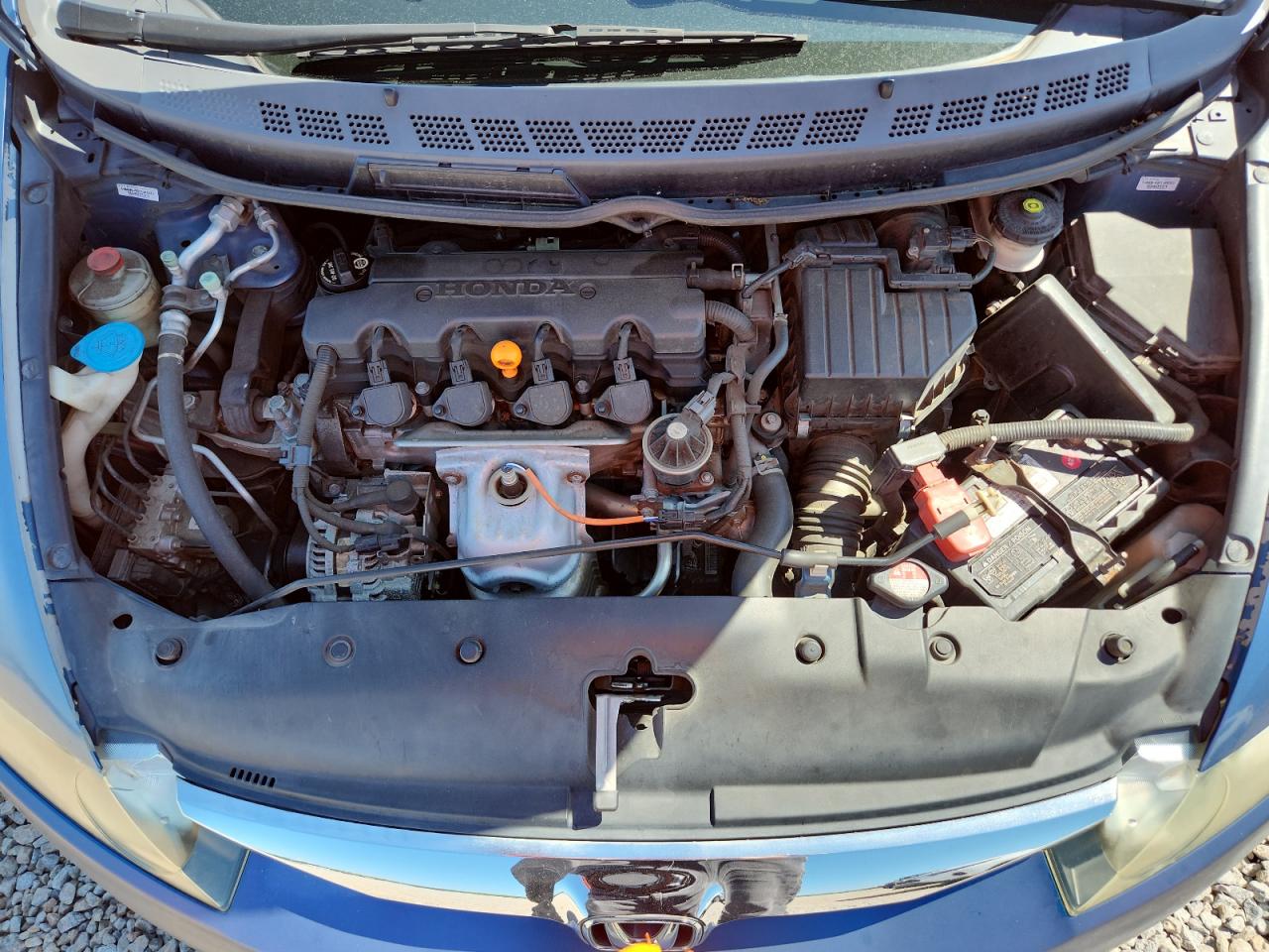 2010 Honda Civic Lx Blue vin: 2HGFA1F56AH306134