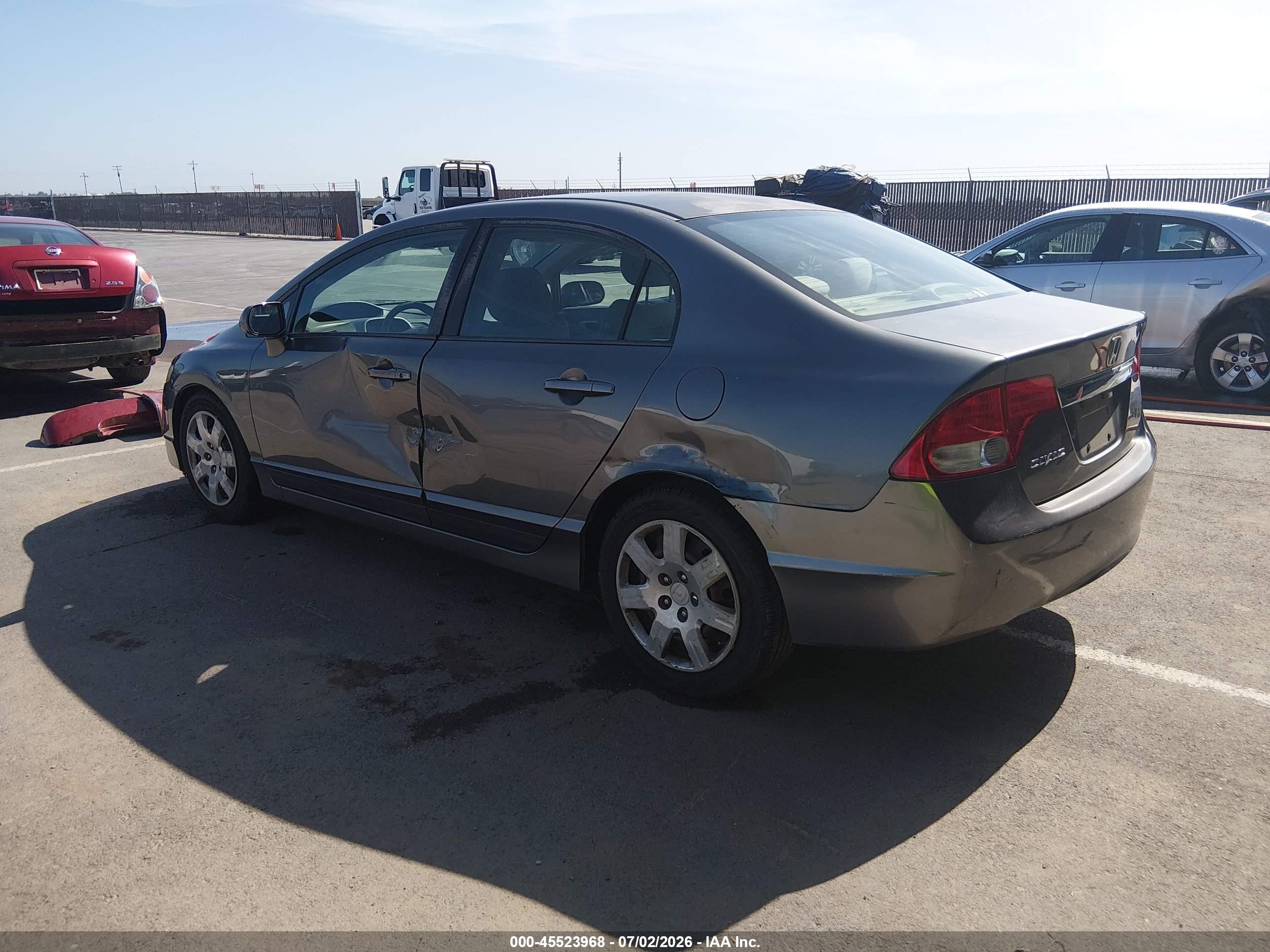 2010 Honda Civic Lx Silver vin: 2HGFA1F56AH308210