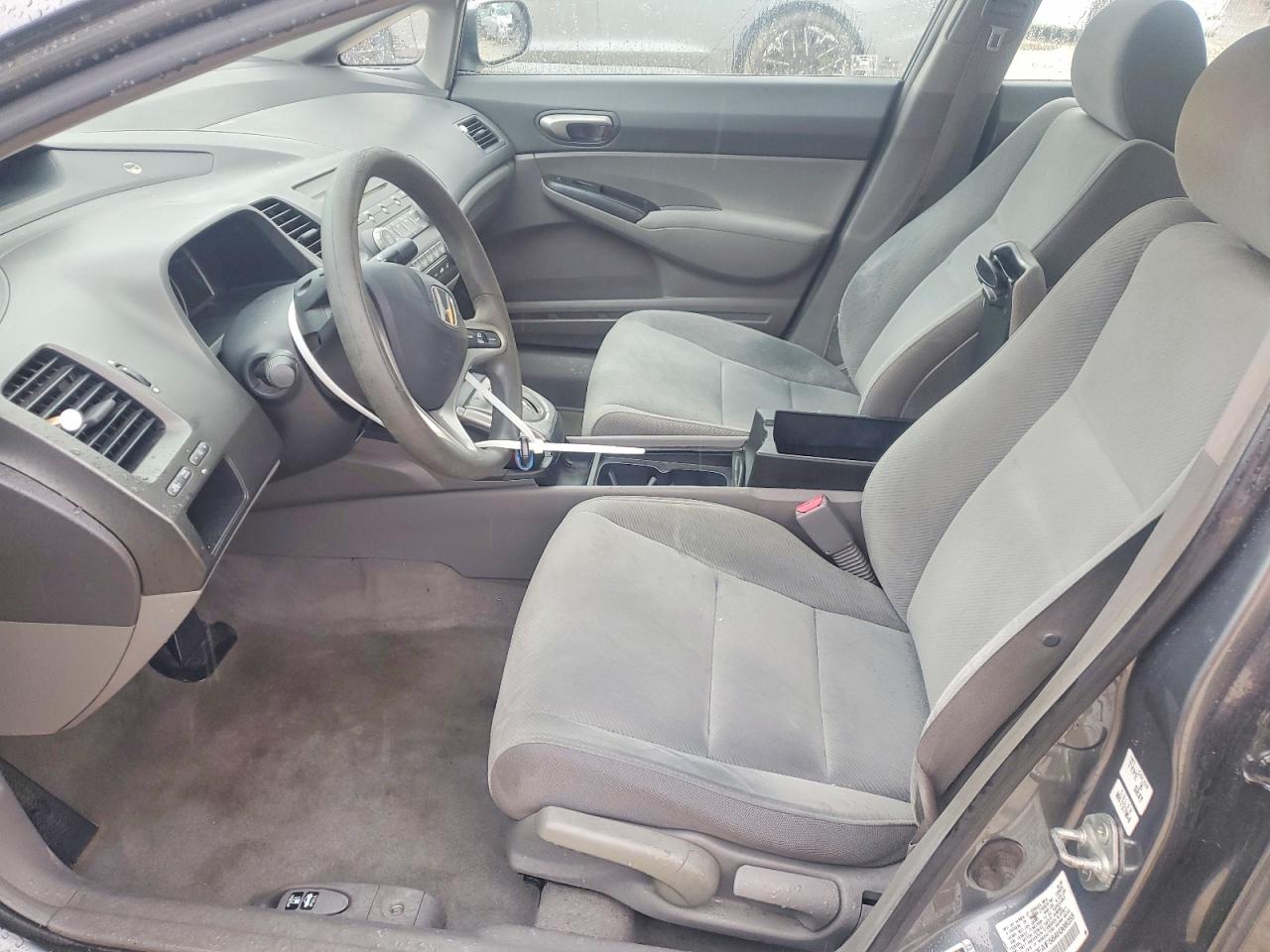 2010 Honda Civic Lx Gray vin: 2HGFA1F56AH308255