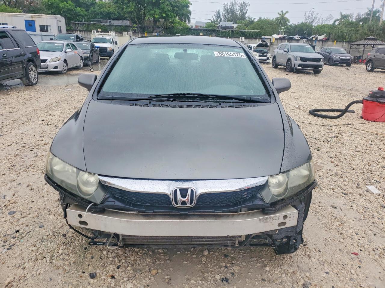 2010 Honda Civic Lx Gray vin: 2HGFA1F56AH308255