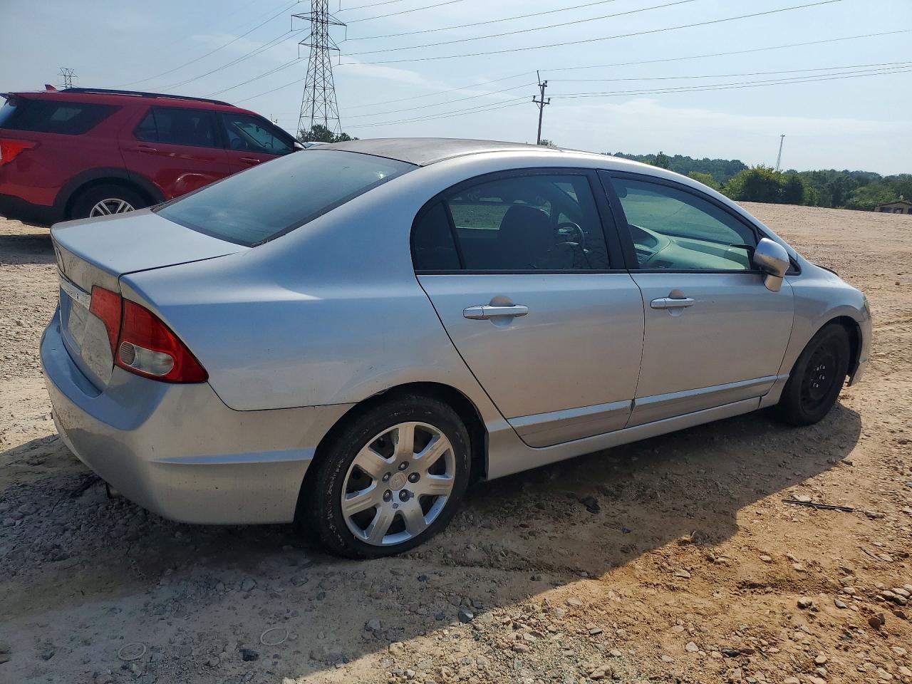 2010 Honda Civic Lx Silver vin: 2HGFA1F56AH312256