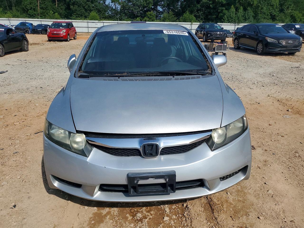 2010 Honda Civic Lx Silver vin: 2HGFA1F56AH312256