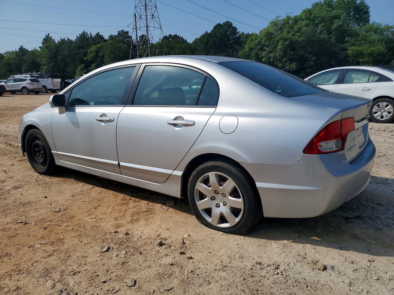 2010 Honda Civic Lx Silver vin: 2HGFA1F56AH312256