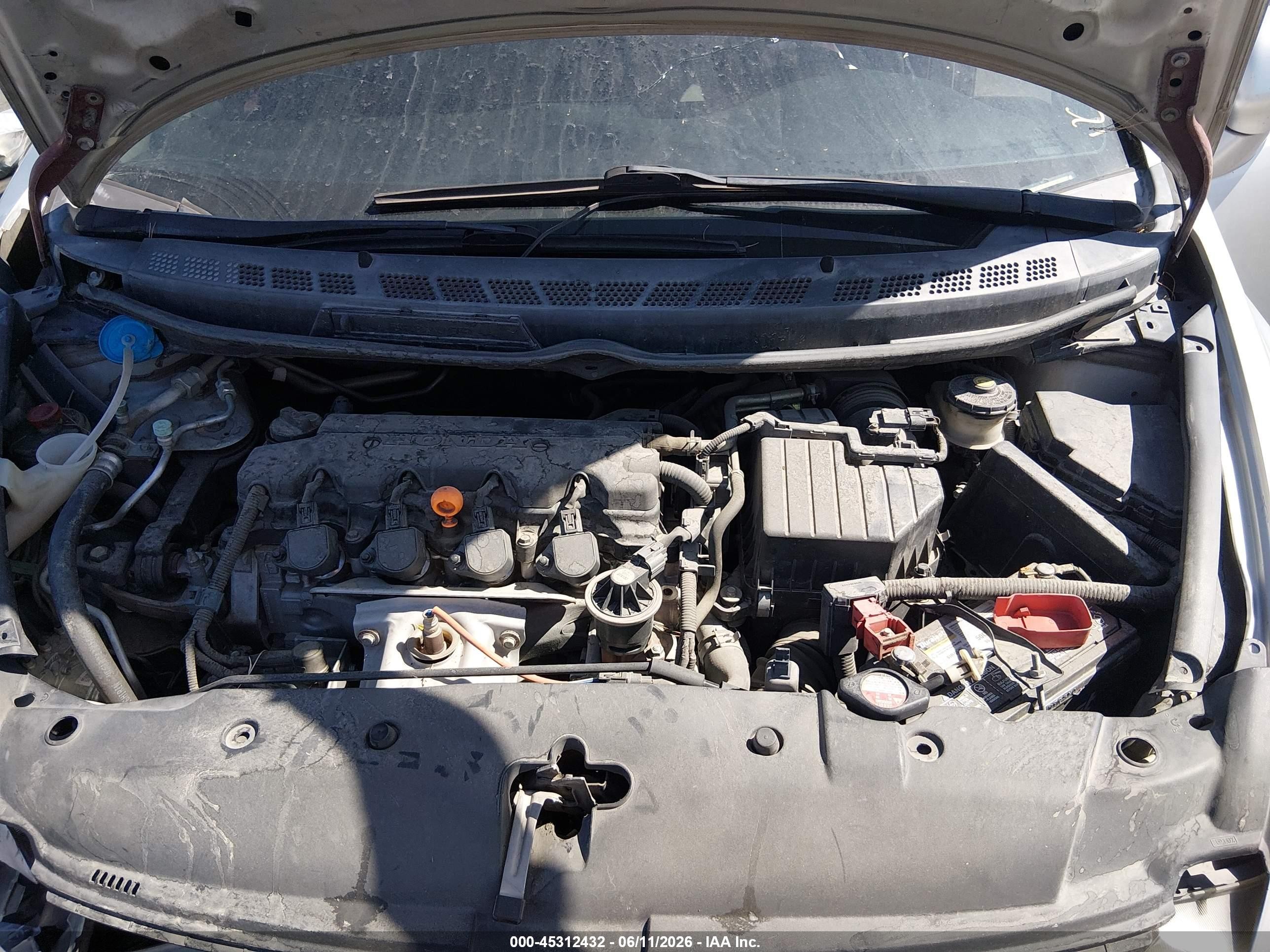 2010 Honda Civic Lx Silver vin: 2HGFA1F56AH318865