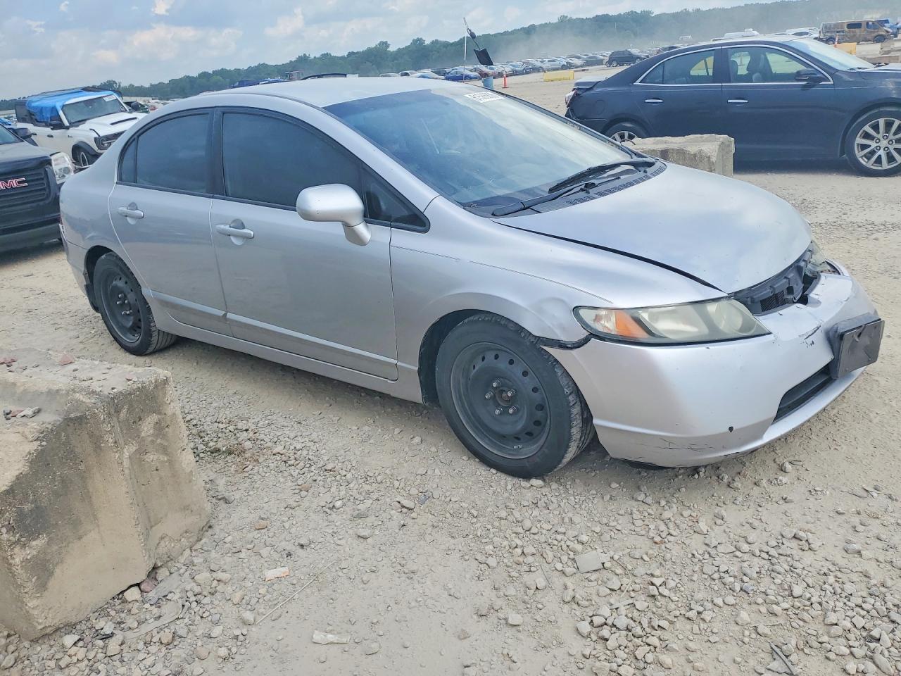 2010 Honda Civic Lx Silver vin: 2HGFA1F56AH327999